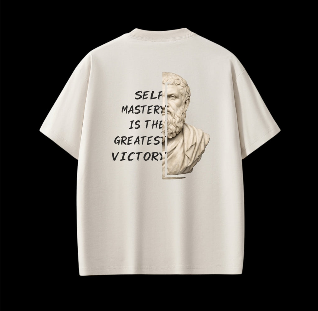 Camiseta Oversized Fitness Filósofo Platão (T-Shirt) – Rëuthic